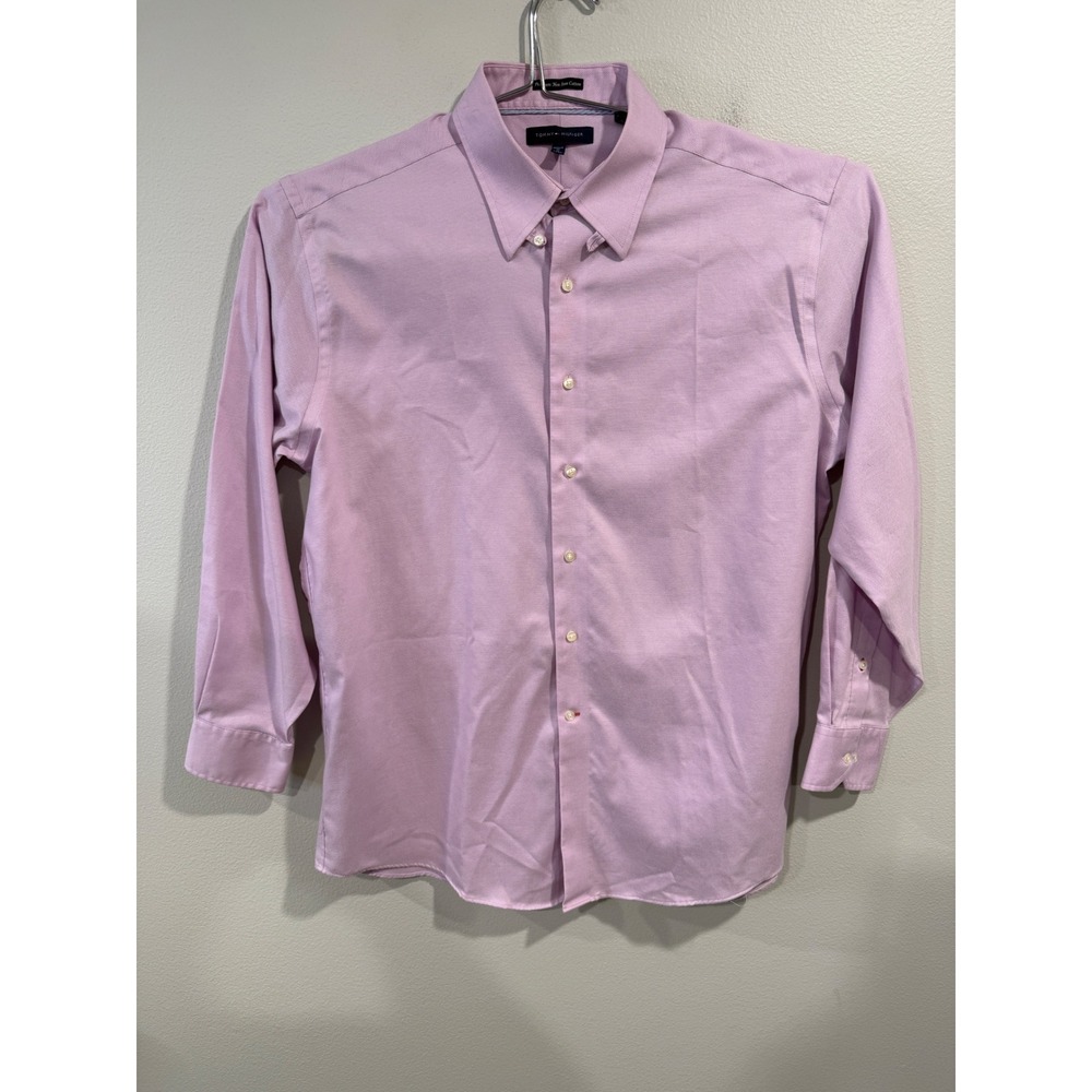 Tommy Hilfiger Men's Premium Non Iron‎ Cotton Regular Fit Dress Shirt 17 34-35